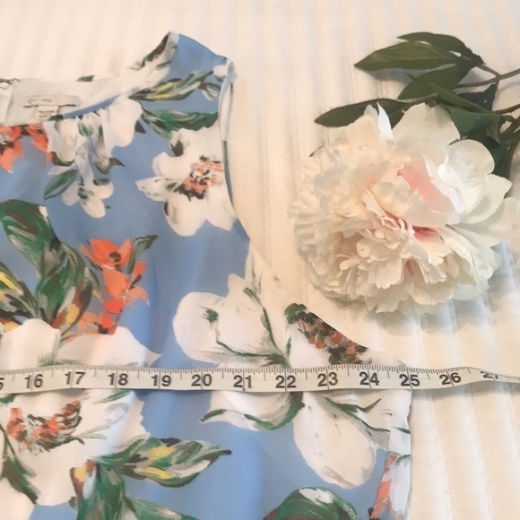 C Est. 1946 Floral Chiffon Sleeveless Maxi Dress Size 26/28 - Picture 10 of 14